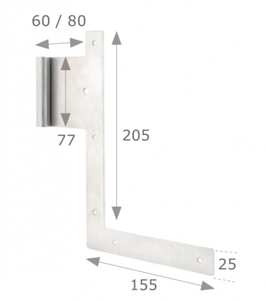 Winkelband Aluminium